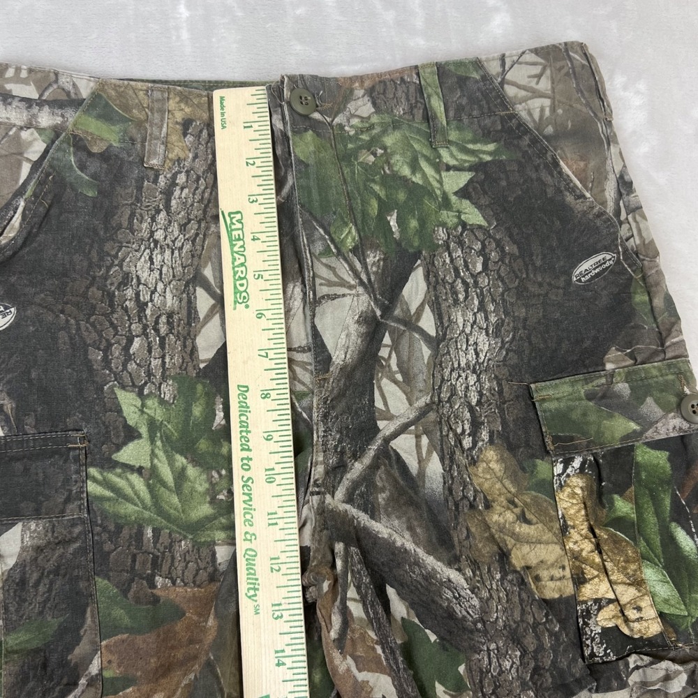 Vintage Red Head Shorts Mens Medium Camo Cargo Grunge Hunting Outdoor Fishing - Picture 4 of 9